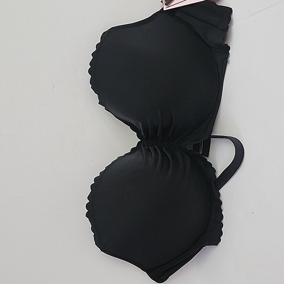Victoria Secret Black swim top 36 DDD - Picture 1 of 8